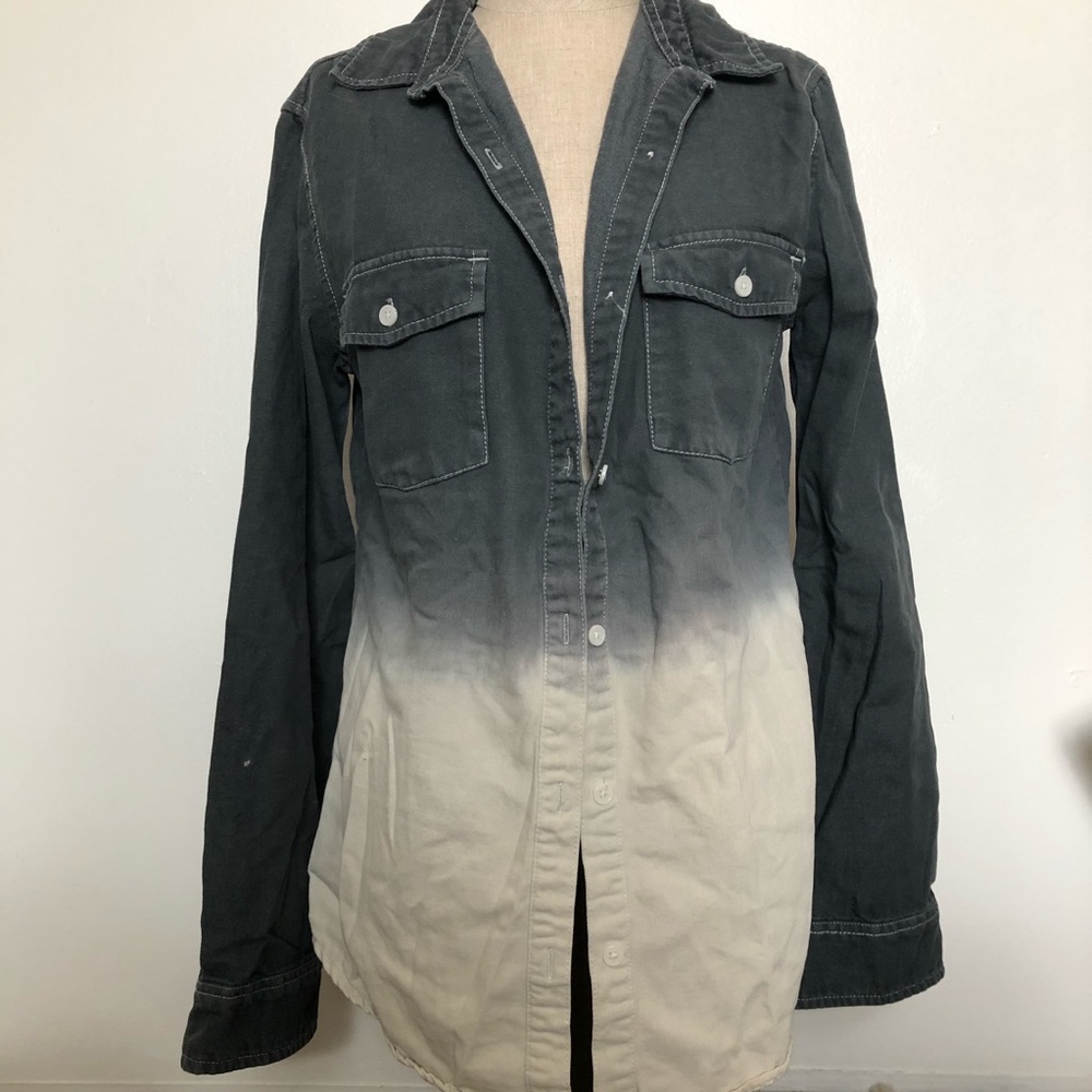 Dip dyed button up